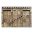 thumbnail image 1 of Rustic Cutting Board, Traditional Door in Nepal with Retro Carving Architecture Shabby Form Print, Decorative Tempered Glass Cutting and Serving Board, Large Size, Brown, by Ambesonne, 1 of 1