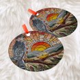 thumbnail image 3 of Hawk2 Christmas Ornament, Ceramic/Acrylic Ornament, Mom’s Day Keepsake, Romantic Valentine Decor, Festival Season Ornament, Collectible 2025, 3 of 5