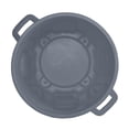 thumbnail image 5 of Toter 20 Gallon Round Trash Can With Lift Handle Dark Gray Granite, 5 of 8