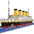 thumbnail image 4 of Juego de bloques de construcción del Titanic YUANXCMXG kit de construcción de maquetas de barcos, 4 of 5