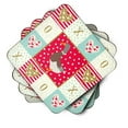 thumbnail image 2 of Carolines Treasures CK5290FC 3.5 x 3.5 in. Saxony Sachsenente Duck Love Foam Coaster - Set of 4, 2 of 4