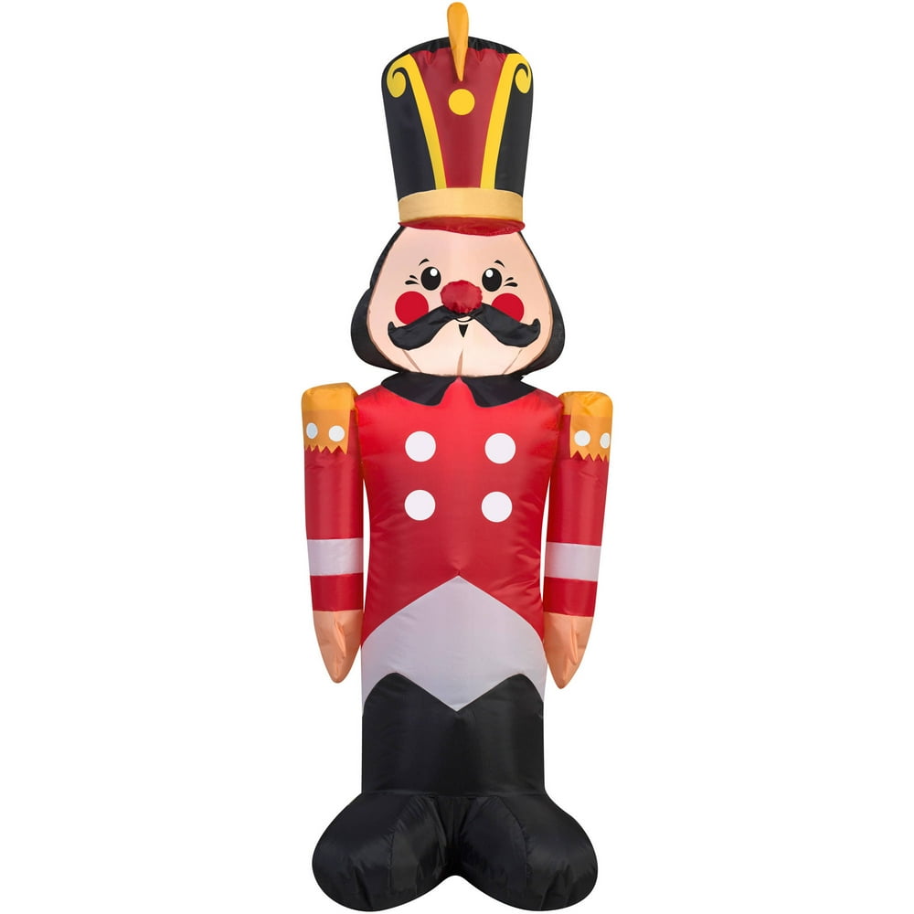 Gemmy Airblown Christmas Inflatables Toy Soldier, 4'