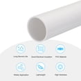 thumbnail image 3 of Unique Bargains PVC Rigid Round Pipe 36mm ID 40mm OD 20cm/8' Length White High Impact for Water Pipe, Crafts, Cable Sleeves, 3 of 6
