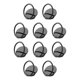 thumbnail image 1 of Methold Soporte para teléfono Autoadhesivo Universal Soporte giratorio de 360 ​​​​grados Reutilizable Decorativo Soporte Negro 10piezas, 1 of 6