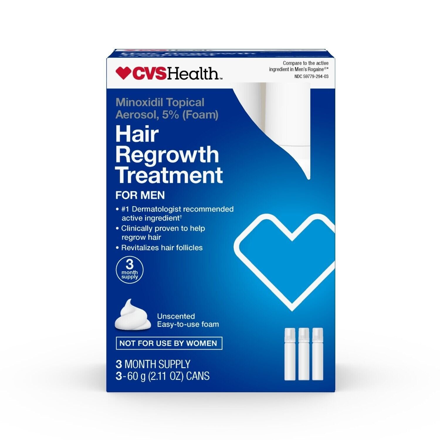 Cvs Brand Hair Regrowth Treatment 5 Extra Strength Foam