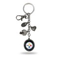 thumbnail image 1 of Pittsburgh Steelers Charm Key Chain, 1 of 1