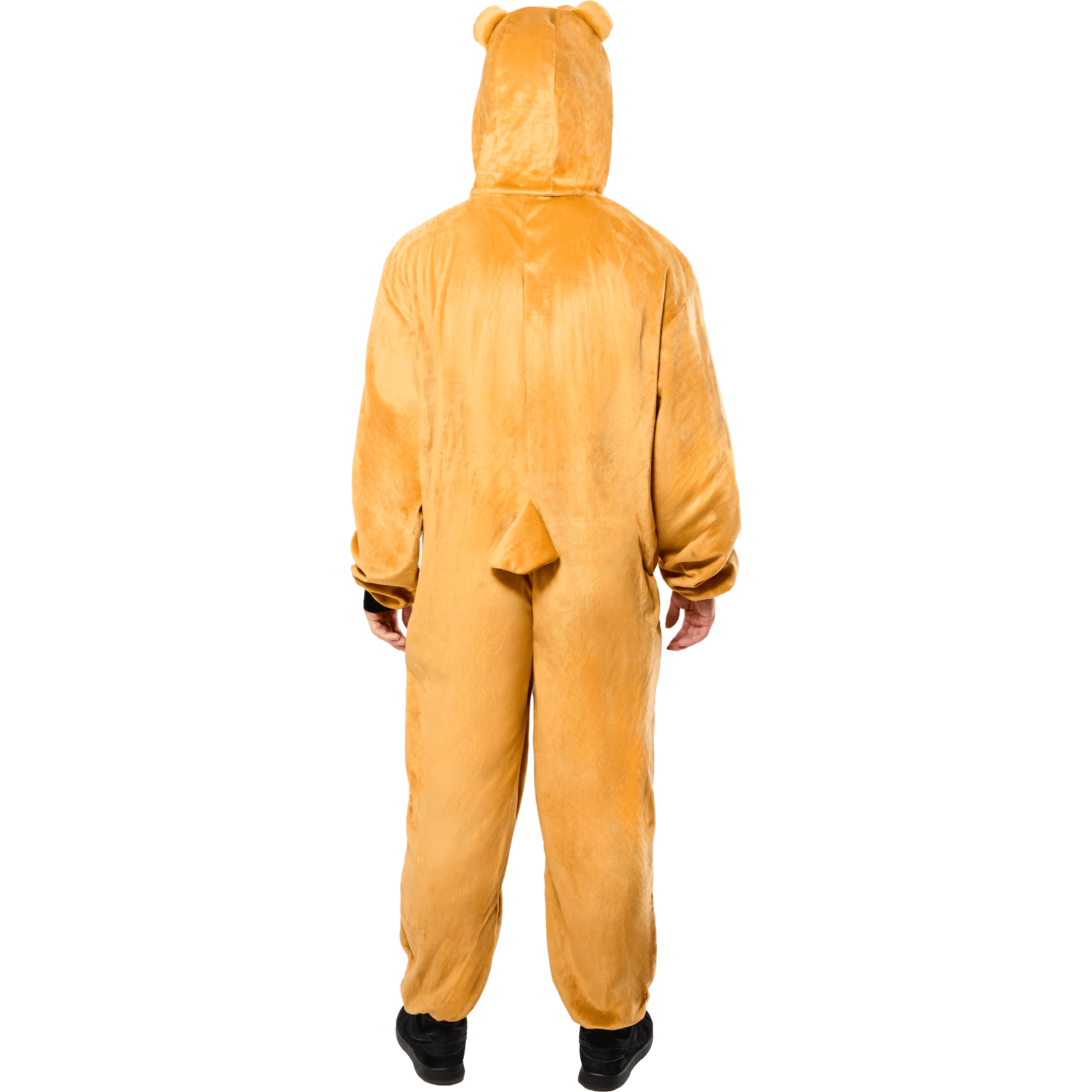Bear Halloween Costume for Adults, Brown, Unisex Adult Size S (28-34), by Way to Celebrate