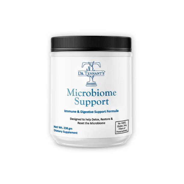 Dr. Tennant’s Microbiome Support Nutritional Supplement for Gut Health Clean, Heal, and