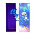 thumbnail image 4 of Flor de lámina de oro de 24K, 2022 LED, Galaxia encantada, Rosa eterna, cadena de luces de hadas en cúpula para regalo de Navidad y Día de San Valentín, 4 of 4