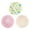 Assorteddot, variant on TOPTIE 3 Pcs Shower Caps Reusable Plastic Hair Hats for Women Spa Salon Bathing Use-PINKDOT