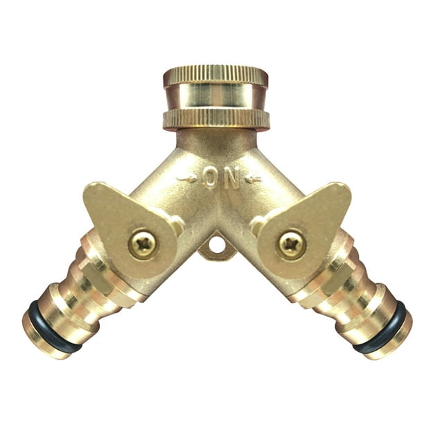 Fonwoon Garden Hose Splitter 2 Way Tap Hose Connectors Water