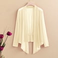 thumbnail image 2 of Cardigan Sweaters for Women Hemlock Long Sleeve Ice Silk Knit Skirt V Neck Cardigan Sweater, 2 of 5