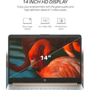 HP 14 HD Rose Gold Laptop Students Business, Intel Quad-Core Processor, 8GB RAM, 64GB eMMC+128GB Micro SD, 12H Battery Life, HDMI, Windows 11 Home in S Mode
