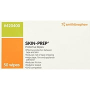Skin-Prep Liquid Film Forming Protective Barrier Wipe, 10 Boxes of 50
