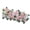 Pink, variant on Lynono Co.,Ltd Artificial Rose Flower Arrangement For Dining Room Decoration Wedding Reception