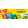 thumbnail image 2 of Glad FLEX'NSEAL Zipper Food Storage Quart Bags (Pack of 6), 2 of 10