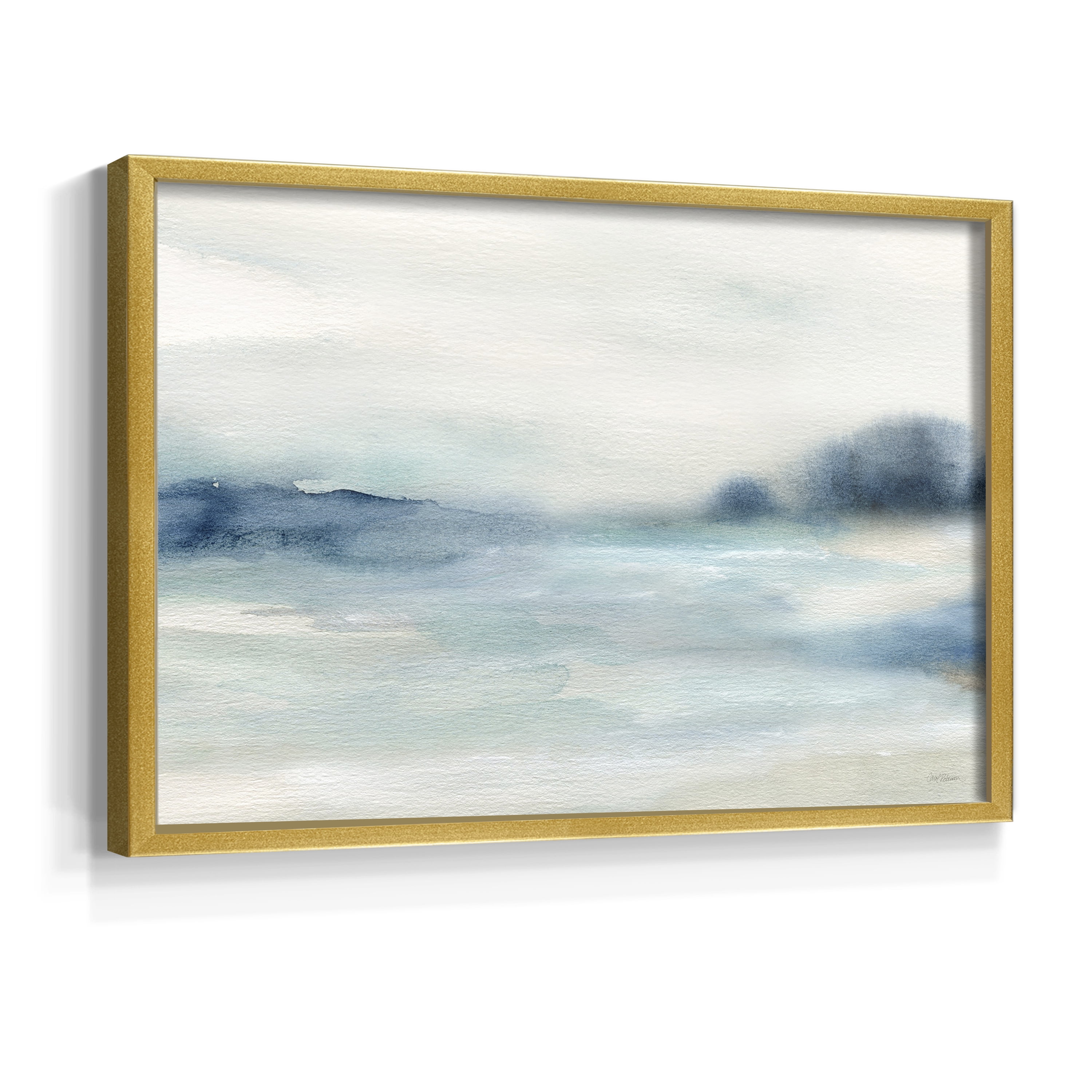 Simply Soft Morning by Carol Robinson - Restickable Framed Giclée Print