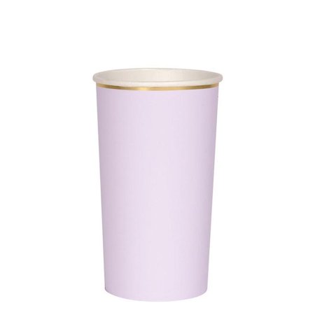 Meri Meri Lilac Highball Cups, 8ct