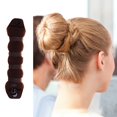 thumbnail image 4 of Mode Femmes Variété Coiffure Boule en Forme de Tête Attache Cheveux Bouton Diy Outil de Coiffure, 4 of 4
