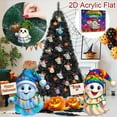 thumbnail image 4 of 2025 Halloween 2D Ornaments Countdown Set,Halloween Advent Calendar,Acrylic Animal Pendent for Halloweens Christmas Tree Decor,Reusable Hanging Tree Ornaments,Halloweens Ghost Calendar, 4 of 9