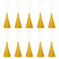 thumbnail image 1 of Unique Bargains 6.5' Silky Bookmark Tassels with Loop for DIY Craft Accessory, 20Pack Wheat, 1 of 5