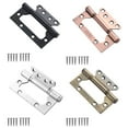 thumbnail image 7 of yaaqii Stainless Steel Non-Mortise Door Hinges Invisible Mute Bearings Hardware Hinge, 7 of 7