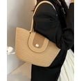 thumbnail image 7 of Kukuzhu Beach Bag for Women Handwoven Tote Bag Large Stylish Handbag Shoulder Bag for Travel Vacation, 7 of 7