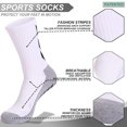 thumbnail image 5 of Qcwqmyl Mens Football Soccer Socks,Non-Slip Grippy Hospital Yoga Training Socks, One Size Fits All, 5 of 6