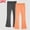 Coffee, variant on Ynynloco 2 Pack Girls 100%Cotton Flare Leggings School Uniform Pants for Kids Bell Bottoms High Waist Casual Pants for Teen Girl 3-14