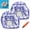 Blue 2PCS, variant on 3-in-1 Inflatable Pool Lounge Chair, Adult Water Sofa Float with Cup Holder Heavy Duty Beach Accessories Outdoor Games for Parties Summer Vacation