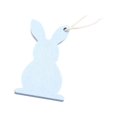 thumbnail image 3 of Adorno colgante en forma de Decoración colgante DIY con adornos de cuerdas Conejo de color azul Zulema colgante colgante, 3 of 8