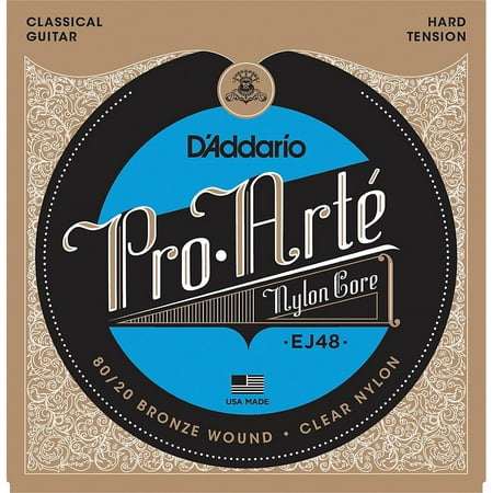 D'Addario EJ48 Pro-Arte 80/20 Hard Classical Guitar