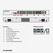 Fortinet FortiGate 100F Network Security/Firewall Appliance