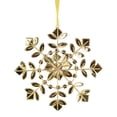 thumbnail image 5 of Northlight 6.5" Green and Red Gem Stone Flowers Snowflake Christmas Ornament, 5 of 5