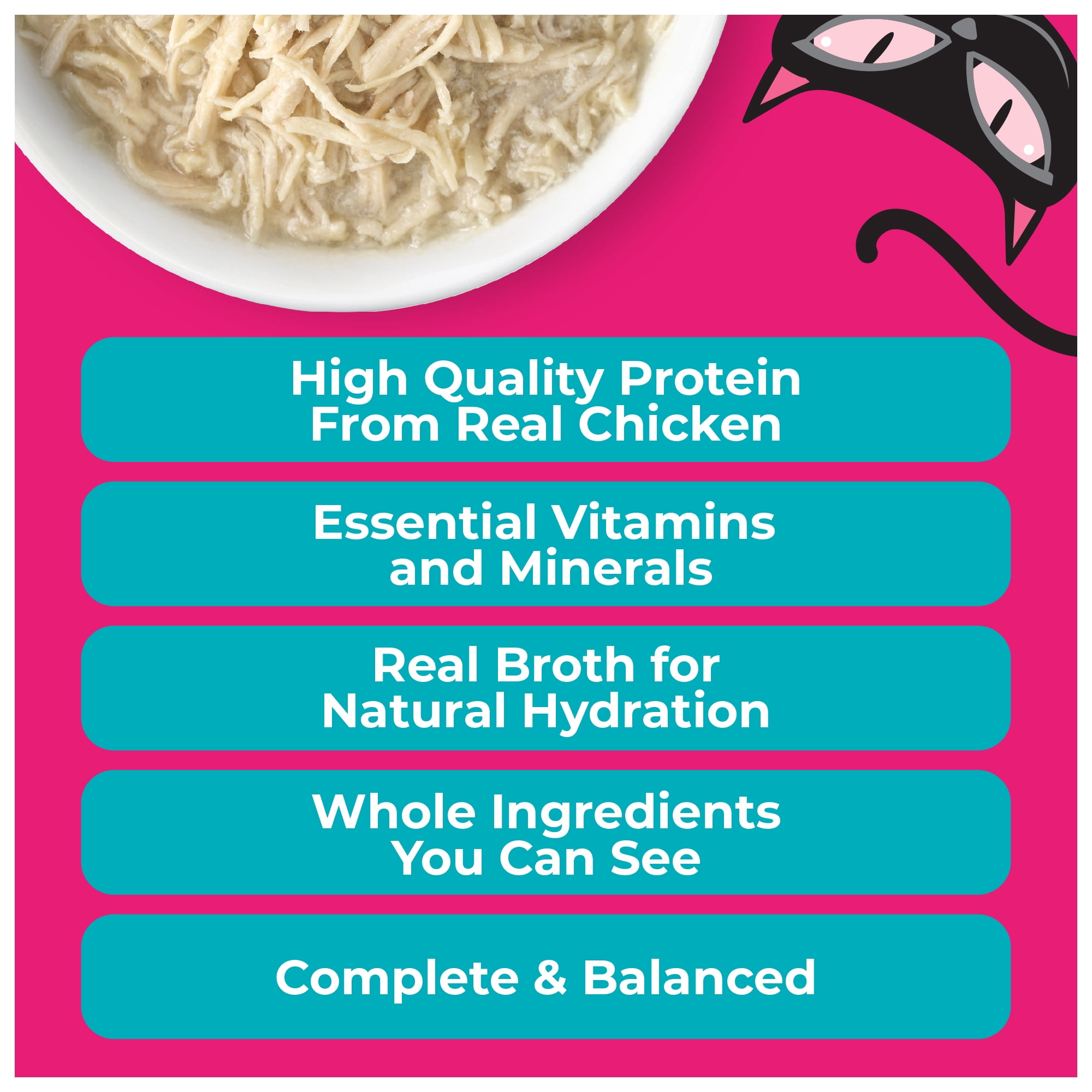 Tiki Cat Born Carnivore Wet Cat Food, Chicken Breast Recipe in Broth, 2.4 oz. Can