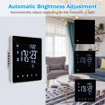 thumbnail image 3 of Wifi WiFi Smart Thermostat Temperature Controller for Electric Heating LCD Display Touch Screen Week Programmable App Control Underfloor Heating Thermostats for Home Office School, 3 of 7