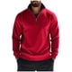 thumbnail image 2 of pstuiky camisas de manga larga para hombre, Sudadera con capucha de manga larga para hombre, estilo casual, con bolsillos, color liso tops de invierno para hombre xl, 2 of 9