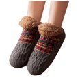 thumbnail image 2 of Fewfanhot Women's Christmas Socks & Carpet Socks Thick Slippers - Cozy Knit Designs with Non Slip for Family gathering and Gift Exchanges, 2 of 5