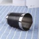 thumbnail image 4 of Copa de vino portátil BuyWeek 4 piezas 170 ml acero inoxidable con Funda de cuero PU, 4 of 9