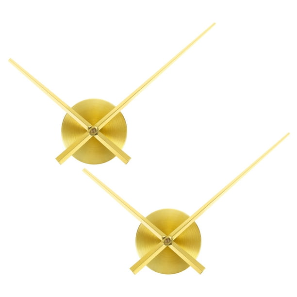 Uxcell 3D Wall Clock Hands Movement 6mm Shaft for 3mm Clock Dial Thick
