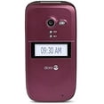 thumbnail image 1 of Doro PhoneEasy 620 - Red - Unlocked Big Buttons, 3G, FM Radio, 2MP Camera Phone, 1 of 1