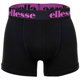 thumbnail image 2 of ellesse Calzoncillos para Hombre, Paquete de 7 - Yema Calzoncillos de 7 paquetes, Logo, Algodón Stretch Negro/Multi4 L (Large), 2 of 7
