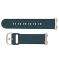 thumbnail image 3 of Correas de liberación rápida de silicona suave para Oppo Watch 2 46 mm Correa de reloj de silicona ajustable Azul oscuro, 3 of 14