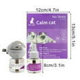 thumbnail image 3 of Cat Calming Pheromone Diffuser Set With 1 Diffuser And 2 Refills, Reduce Multi - Cat Tension And Conflict, Create A Calming Environment For Cats, May Help With Urine Marking And, 3 of 7