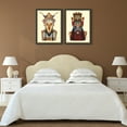 thumbnail image 3 of Empire Art Direct Beijin Opera Mask & Jiangwei Dimensional Collage Framed Graphic Art Under Glass Wall Art, 25" x 19" each, Ready to Hang, 3 of 9