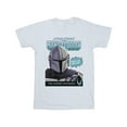 thumbnail image 1 of Star Wars The Mandalorian Mens Mando Comic Cover T-Shirt, 1 of 3