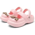 thumbnail image 2 of KAQ Kids Girls Cute Mary Jane Clogs Garden Sandals Summer Slip On Slipper Lightweight Outdoor Children Beach Play Shoes, 2 of 16