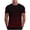 Red, variant on Men's Summer Striped Shirts Crew Neck Short Sleeve Tropical Gradient Tee Shirt (M-3XL) Dressy Casual Trendy Outfits