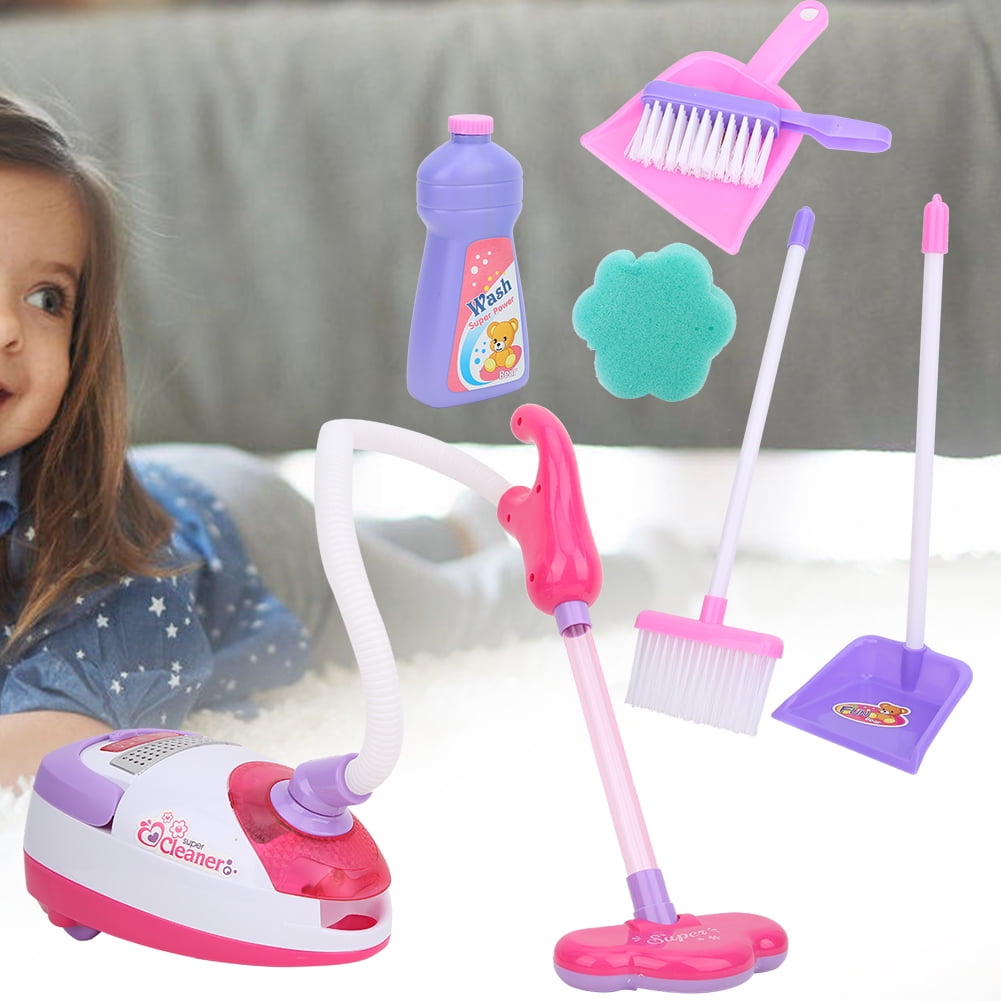 Jouet Aspirateur électrique Pour Enfant – Balai Et Pelle Inclus – Jeu D’imitation Ménage, éducatif, Dès 3 Ans – Cadeau