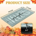 thumbnail image 6 of Hello Blue Pumpkin Decorative Fall Door Mat 30 X 17 Inch, Autumn Pumpkin Thanksiving Door Mat Low Profile Non Slip Floor Mat for Home Decor, 6 of 6